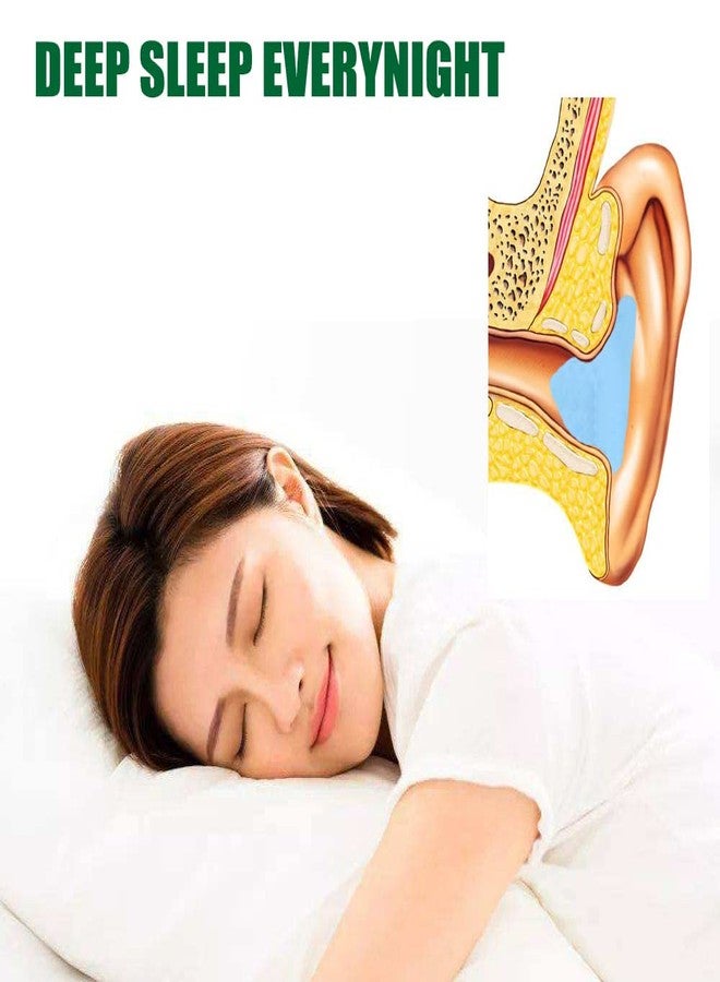 ToSSme Wax Ear Plugs for Sleep - 24 Silicone Wax Earplugs for Swimming and Sleeping - Gel Ear Plugs for Noise Cancelling, Ear Protection - SNR -32dB earplugs - Image 2